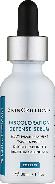 SkinCeuticals Discoloration Defense Serum Serum protiv hiperpigmentacije i trajnih tamnih fleka