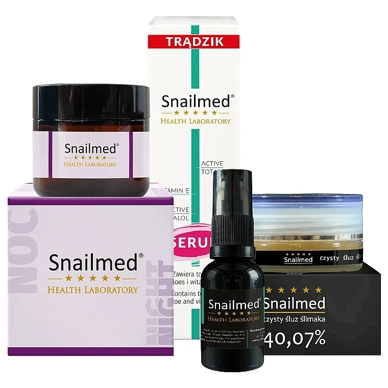 Snailmed (f/cr/15ml + n/cr/60ml + ser/15ml) Set №5