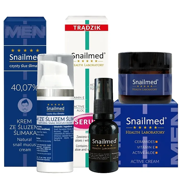 Snailmed (f/cr/30ml + cr/60ml + ser/15ml) Set №7