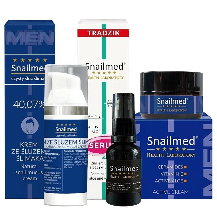 Snailmed (f/cr/50ml + cr/30ml + ser/15ml) Set №8