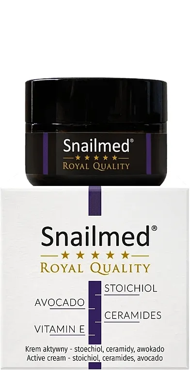 Snailmed Royal Quality Active Cream Aktivna krema protiv bora za muškarce