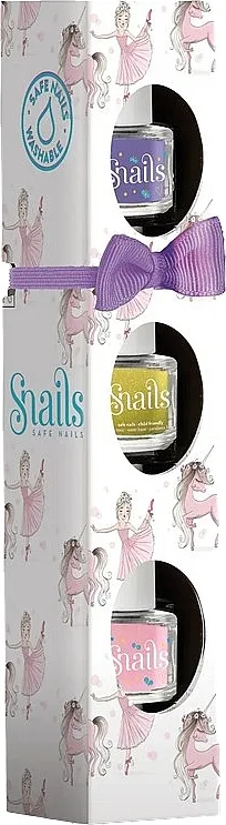 Snails Mini 3 Pack Magic Ballerine (nail/polish/3x5ml) Set lakova za nokte