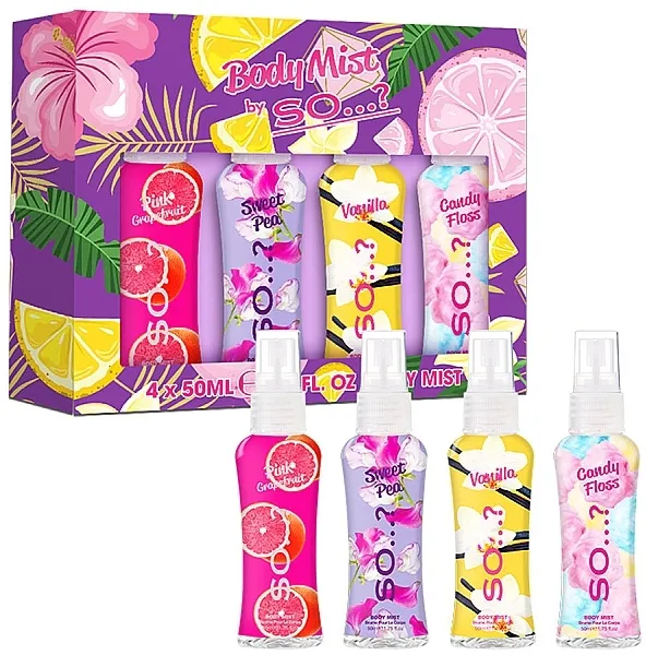 So...? Body Mist Set (b/mist/4x50ml)