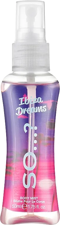 So...? Ibiza Dreams Body Mist Sprej za tijelo