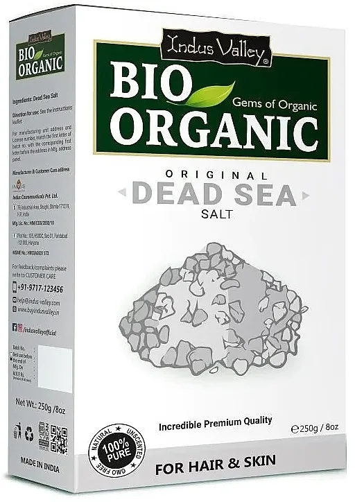 So iz Mrtvog mora Indus Valley Bio Organic Original Dead Sea Salt