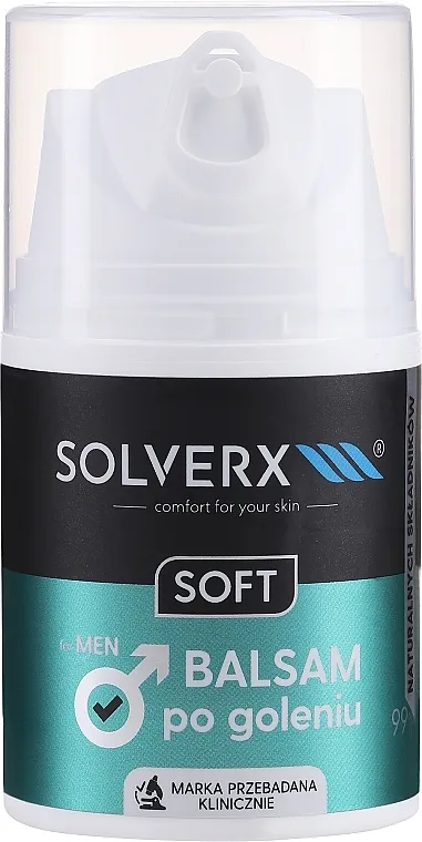 Solverx Men Soft Balm After Shaving Balzam poslije brijanja