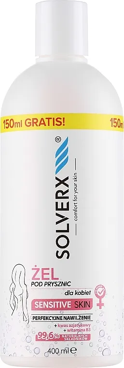 Solverx Sensitive Skin Shower Gel Gel za tuširanje