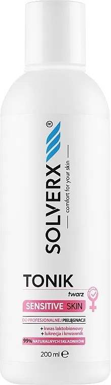 Solverx Senstive Skin Face Toner Tonik za lice