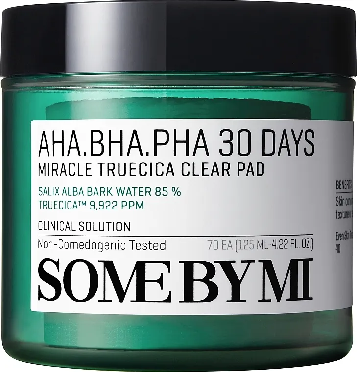 Some By Mi AHA BHA PHA 30 Days Miracle Truecica Clear Pad Jastučići s kiselinom za problematičnu kožu