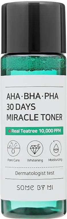 Some By Mi AHA. BHA. PHA 30Days Miracle Toner (mini) Toner za lice