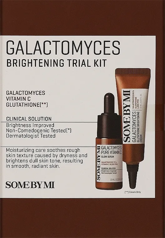 Some By Mi Galactomyces Brightening Trial Kit (f/cream/10ml + serum/10ml) Podmlađujući set za lice (mini)
