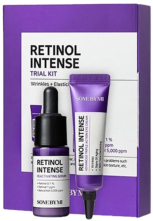 Some By Mi Retinol Intense Trial Kit (serum/10ml + eye/cr/10ml) Set minijatura sa retinolom