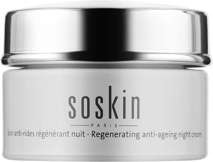 Soskin Regenerating Anti Ageing Night Cream Regenerišuća podmlađujuća noćna krema za lice