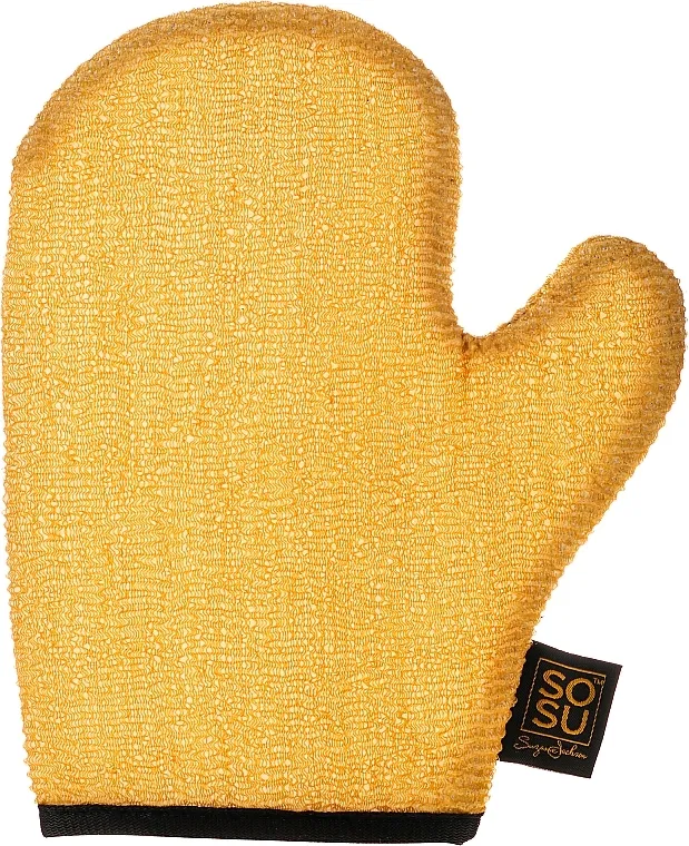 Sosu by SJ Dripping Gold Luxury Tanning Mitt Exfoliating Rukavica za guljenje