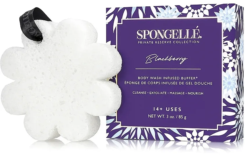 Spongelle Private Reserve Collection Blackberry Sunđer za tuširanje za višekratnu upotrebu "Kupina"