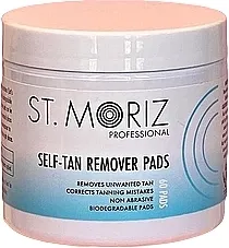St. Moriz Professional Tan Remover Pads Tuferi za skidanje sredstva za samopotamnjivanje