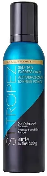 St. Tropez Self Tan Express Dark Whipped Mousse Brzosušeća penušava samopotamnjivač