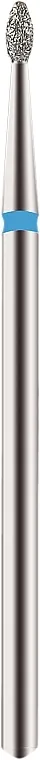 Staleks Pro Dijamantna glodalica "Bubreg" zaobljena, plava, promjera 1,6 mm / radni dio 3.4 mm