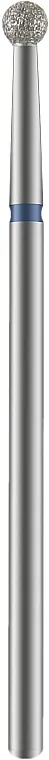 Staleks PRO Expert Diamond Nail Drill Bit Ball Blue Head 2.7 mm Dijamantski rezač "Ball", plavi urez, 2.7 mm