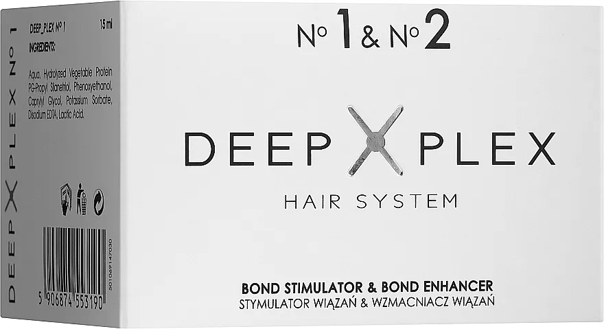 Stapiz Deep Plex System (hair/emulsion/15ml + hair/emulsion/60ml) Set
