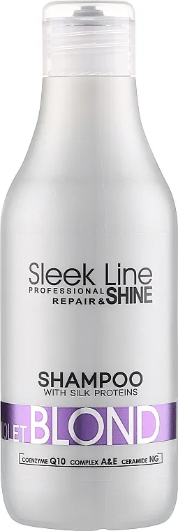 Stapiz Sleek Line Violet Blond Shampoo Šampon za svijetlu kosu