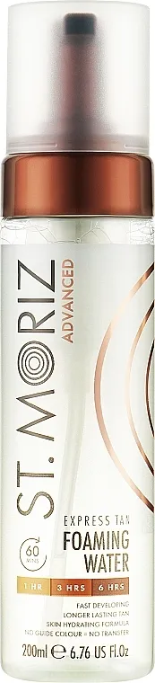 St.Moriz Advanced Express Self Tanning Foaming Water Pjenušava voda za samotamnjenje