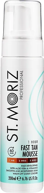 St.Moriz Fast Tan Mousse Mousse za ekspresno tamnjenje