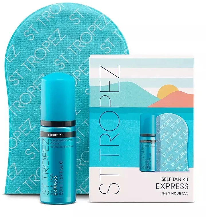 St.Tropez Self Tan Express (mousee/50ml + applicator) Set