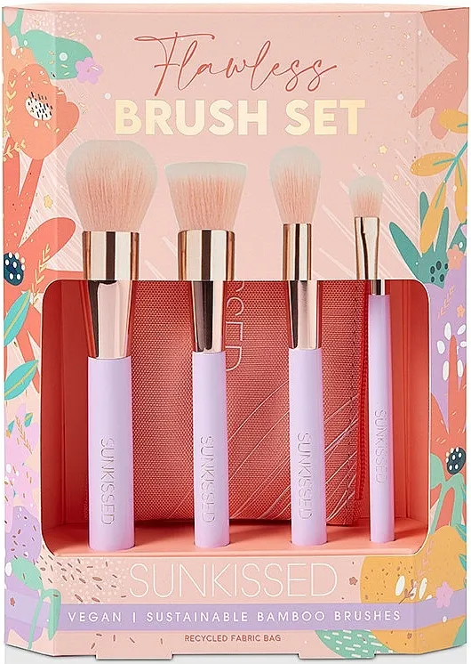 Sunkissed Flawless Brush Set Set kistova za šminkanje