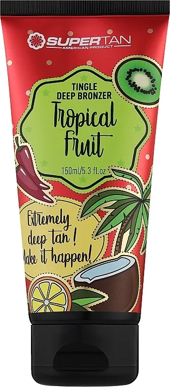 Supertan Tropical Fruit Tingle Deep Bronzer Krema za sunčanje sa bronzerom Tropsko voće