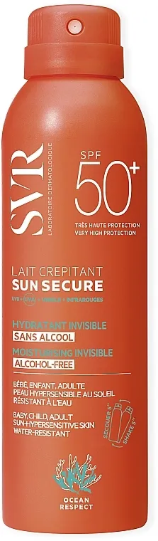 SVR Sun Secure Crackling Milk SPF50+ Hidratantno mlijeko za sunčanje