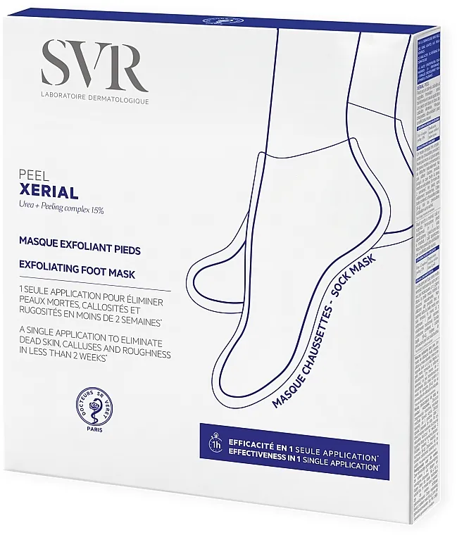 SVR Xerial Peel Exfoliating Foot Mask Maska-piling za noge