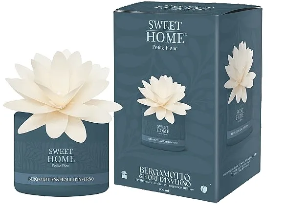 Sweet Home Collection Aroma Diffuser Bergamot &amp; Winter Flower Mirisni difuzor sa cvetom "Bergamot i zimski cvet"