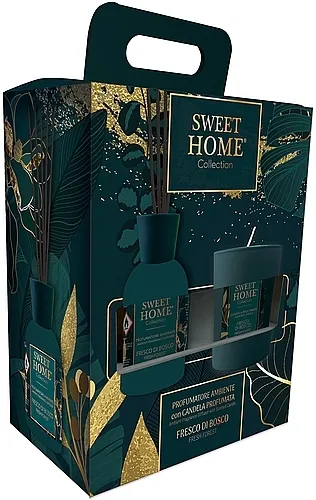 Sweet Home Collection Fresh Forest Gift Set (diffuser/100ml + candle/110g)