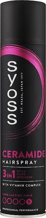 Syoss Ceramide Complex Lak za kosu "Ceramide Complex", maksimalno snažno učvršćivanje