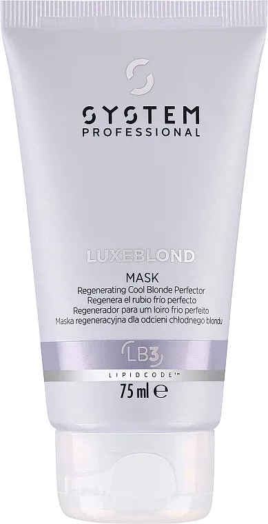 System Professional LuxeBlond Mask LB3 Maska za kosu