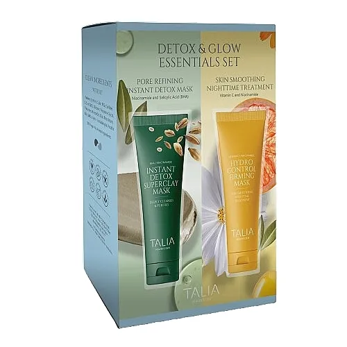 Talia Heaven's Dew Detox &amp; Glow Essentials Set (mask/2*50ml)