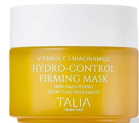 Talia Heaven's Dew Vitamin C &amp; Niacinamide Hydro-Control Firming Mask Maska za učvršćivanje i održavanje vlažnosti kože sa vitaminom C i niacinamidom