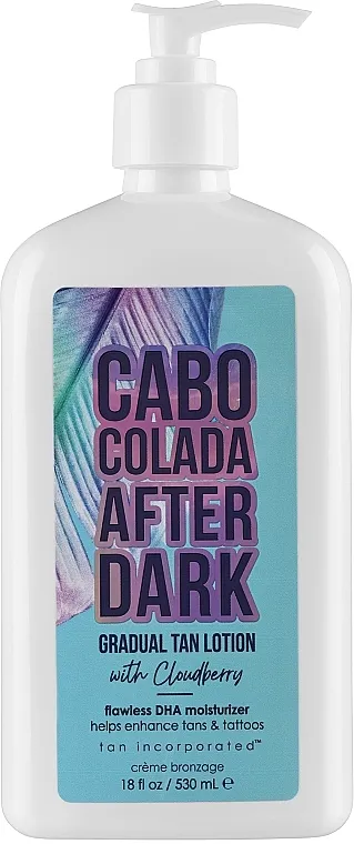 Tan Incorporated Cabo Colada After Dark Gradual Tan Lotion Balzam posle sunčanja