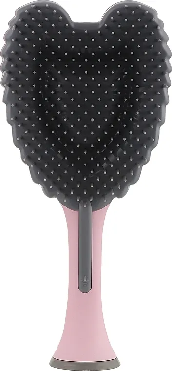Tangle Angel Cherub 2.0 Matt Pink, Grey Bristles Szczotka Angel kompaktowa, matowy róż z szarym
