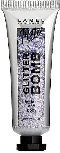 Tekući glitter, 20 ml LAMEL Make Up Insta Glitter Bomb for Face &amp; Body