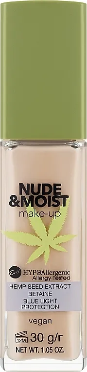 Tekući puder Bell HypoAllergenic Nude &amp; Moist Make-up