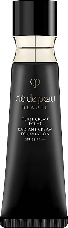 Tekući puder sa efektom svjetlucanja Cle De Peau Beaute Radiant Cream Foundation