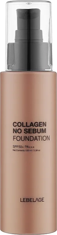 Tečni puder Lebelage Collagen No Sebum Foundation