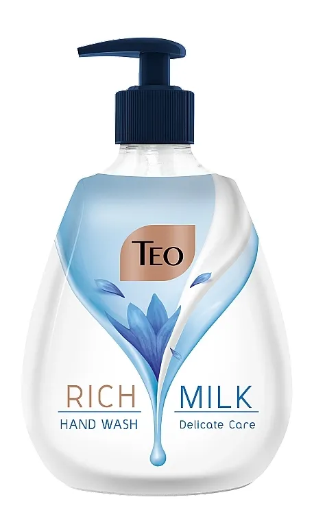 Teo Milk Rich Tete-a-Tete Delicate Rose Liquid Soap Tekući glicerinski sapun s hidratantnim djelovanjem