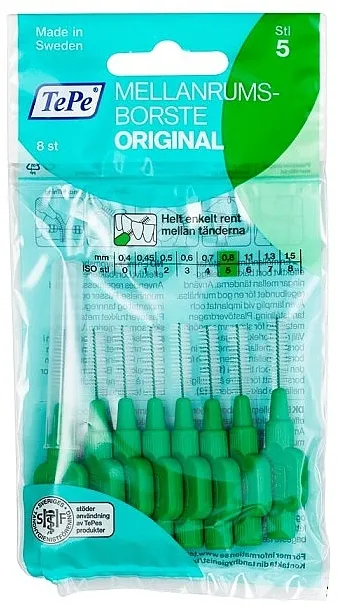 TePe Interdental Brush Normal Set interdentalnih četkica, 0,8 mm