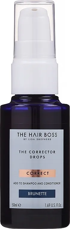 The Hair Boss Brunette Corrector Kapi za korekciju tamne kose