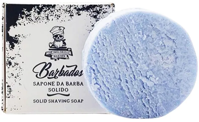 The Inglorious Mariner Barbados Solid Shaving Soap Eco Recharge Hidratantno slano ulje za brijanje, bez pakovanja