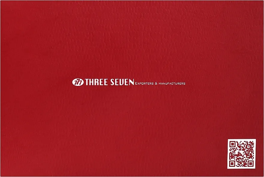 Three Seven Manicure Set Set za manikuru, crveni