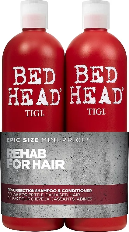 Tigi Bed Head Resurrection Shampoo&amp;Conditioner (sh/750ml + cond/750ml) Set